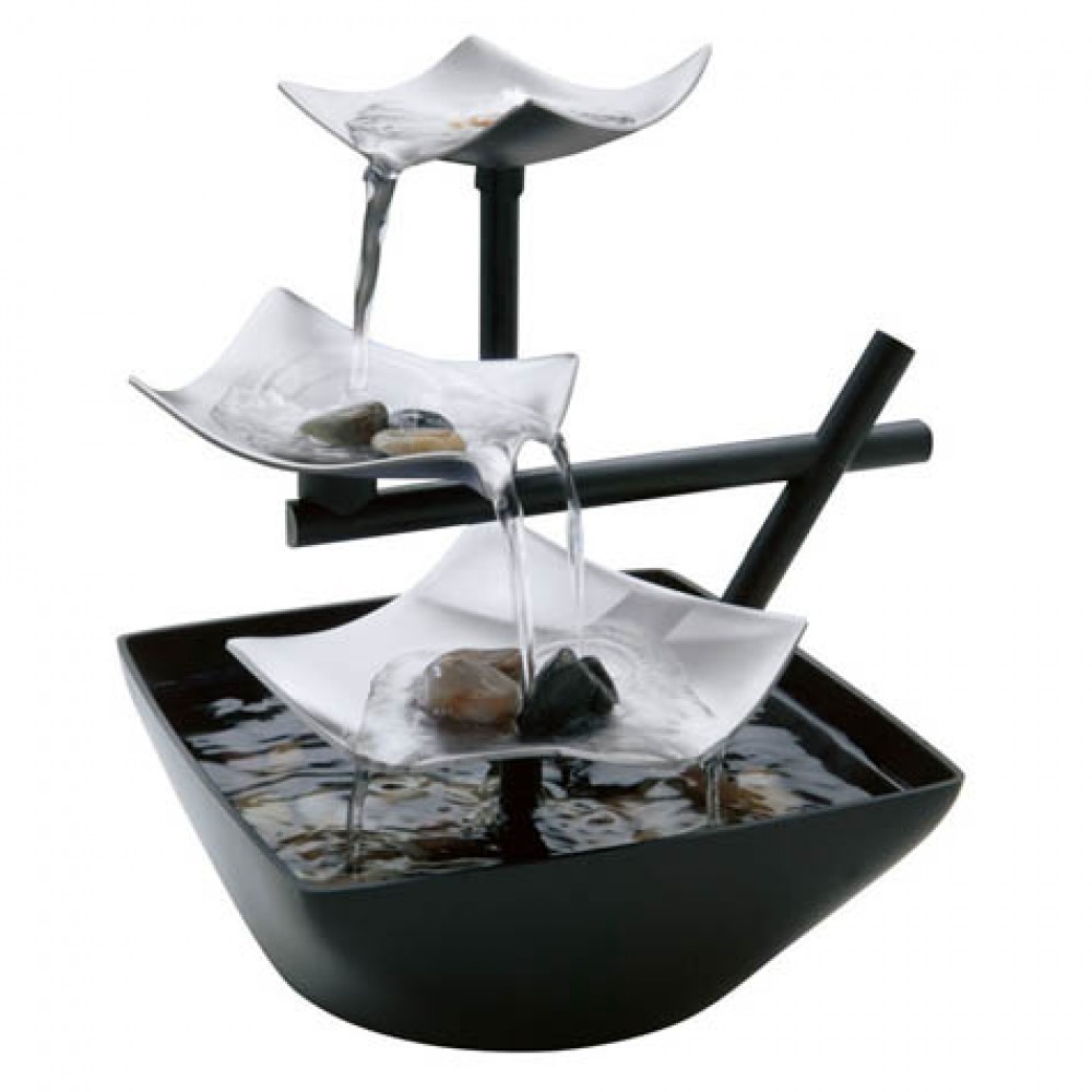 Homedics EnviraScape Silver Springs Relaxation Fountain WFL-SLVS