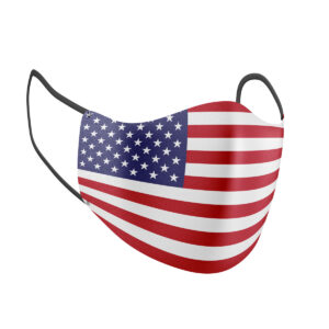 Kids Face Mask With Filter Made in USA - American Flag